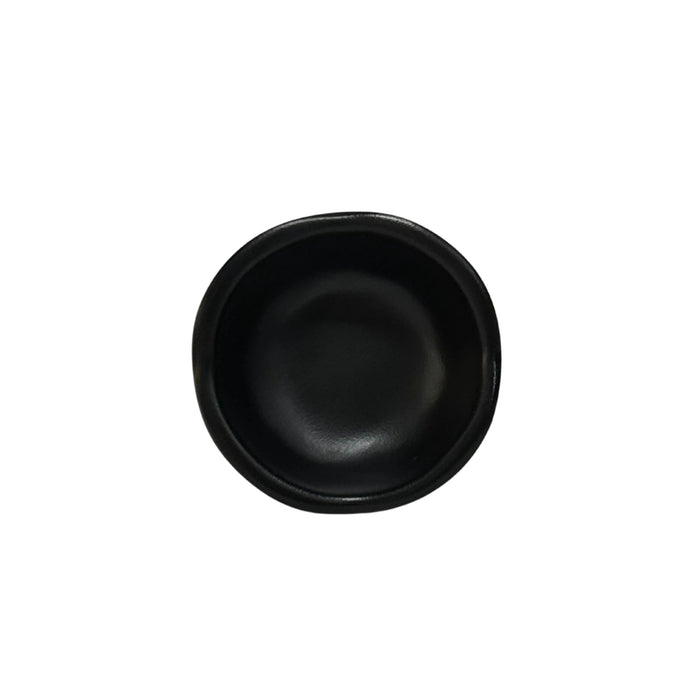 Salsera para Mesa Melamina Negra 8 x 2.5 Cm · vista 1