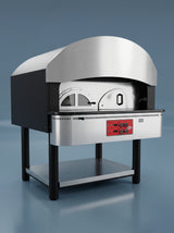 Horno de pizza giratorio EMP.SPO.05 — Vista 3/4 izquierda
