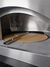 Horno de pizza giratorio EMP.SPO.05 — Vista piedra refractaria cámara derecha
