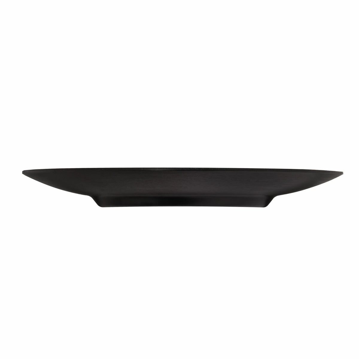 Plato Melamina Negro 25 Cm · vista 1
