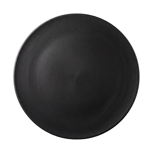 Plato Melamina Negro 27.5 Cm · vista 2
