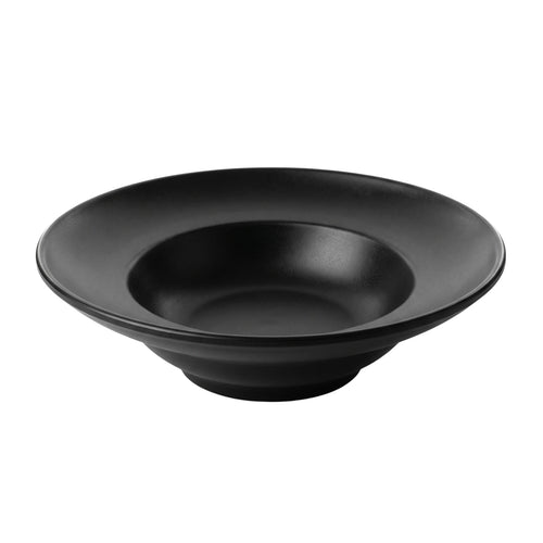 Plato Sombrero Melamina Negro 17 x 27 Cm · vista 1