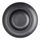 Plato Sombrero Melamina Negro 17 x 27 Cm · vista 2