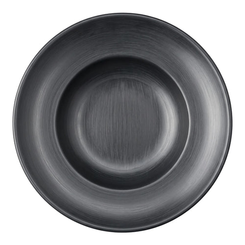 Plato Sombrero Melamina Negro 17 x 27 Cm · vista 2